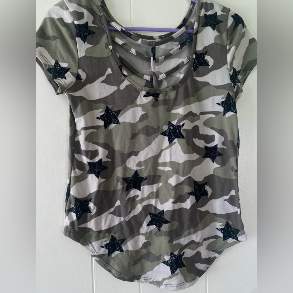 Camo tee shirt
